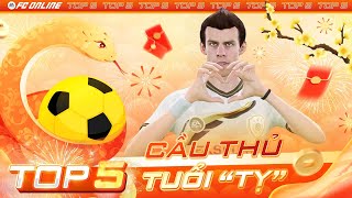 TOP 5 CẦU THỦ TUỔI TỴ ĐÁNG CHÚ Ý TRONG FC ONLINE