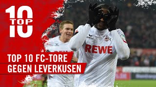 TOP 10 TORE | 1. FC Köln gegen Bayer 04 Leverkusen | Bundesliga | Bornauw | Novakovic | Modeste