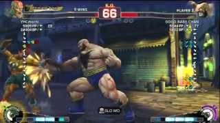 YHCmochi (Dhalsim) vs Hagejin (Zangief) - AE 2012 Matches *720p*