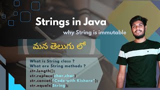 Strings in Java | Java String Methods | java full tutorial for beginners #java #viral #jobmarket