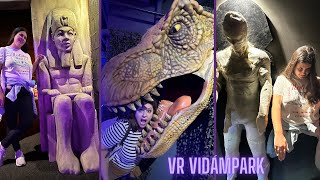 LÁTOGATÁS A VIRTUÁLIS VALÓSÁGBAN DÍNÓK, EGYIPTOMI FÁRAÓK ÉS SZELLEMEK KÖZÖTT | VR VIDÁMPARK