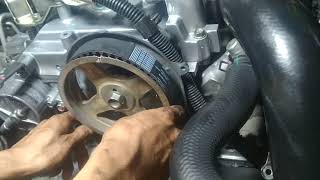 Montero sport 2014 paano mag palit ng timing belt