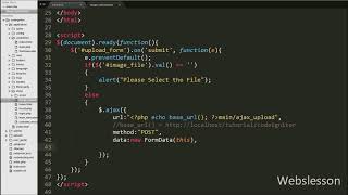 CodeIgniter Tutorial Upload Image File using Jquery Ajax HD