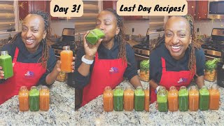 Perfect Last Day Juice Recipes for Your 3-Day Fast: Green Detox \u0026 Papaya Bliss!