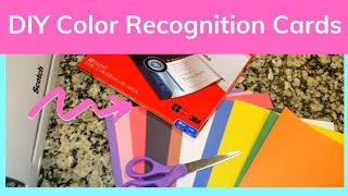 Learn Colors | DIY Color Activity |Color Recognition Cards | Color Flashcards | Laminating Machine