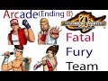 The King Of Fighters '99: Millennium Battle Arcade - Fatal Fury Team ~ Ending B