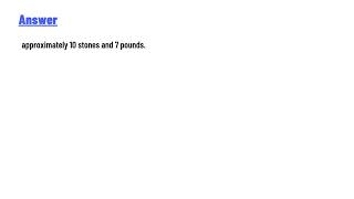 What is 67 kg in stones and pounds?