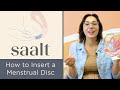 Saalt Disc 101: How to Insert a Menstrual Disc