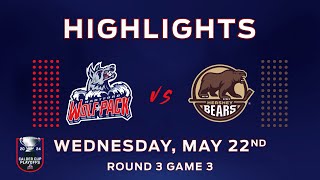 05.22.2024 Hartford Wolf Pack vs. Hershey Bears Calder - Cup Playoffs Round 3 Ga