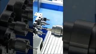 Swiss lathe parts high precision Hanwha machine high efficient machuning cnc customize factory #cnc