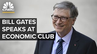 Bill Gates speaks at the Economic Club of Washington, DC – 06/24/2019