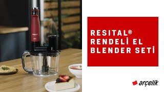 Arçelik Resital® Rendeli El Blender Seti - RHB 6050 K