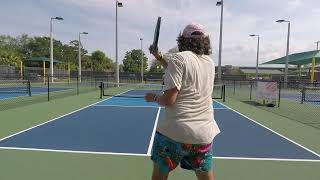 Pickleball singles    Scott Kufus 58  v  Martin 21 year old, 5.0 19+