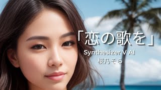 「恋の歌を 」　Synthesizer V AI 桜乃そら