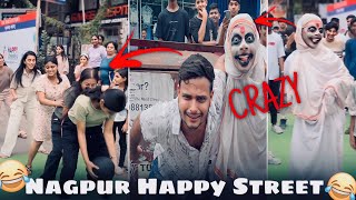 HAPPY STREET NAGPUR 2024 || FULL DAY FUN 🤩 😂 || ADDY01 VLOG || NAGPUR ❤️‍🔥