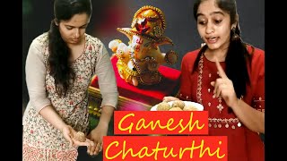 Celebrating Ganesh Chaturthi at home quarantine | corona +ve in my building | Mudralogy