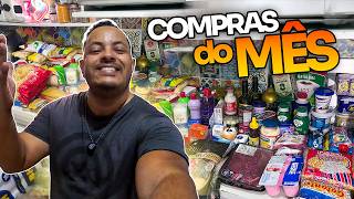 COMPRAS DO MÊS NO SUPERMERCADO MAIS FAMOSO DE BH - VEJA QUANTO DEU 😱