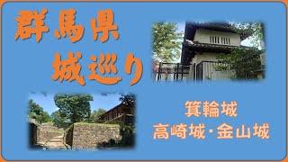 【箕輪城、高崎城、金山城めぐり】群馬県城めぐり①－高崎市・太田市－遺構が残るすばらしい城跡。石垣好きにはたまりません。