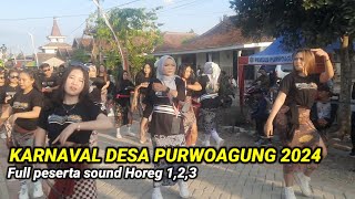 SRIWIJAYA DAN BERKAH 🔥 BER IRINGAN 'KARNAVAL PURWOAGUNG TEGALDLIMO 2024