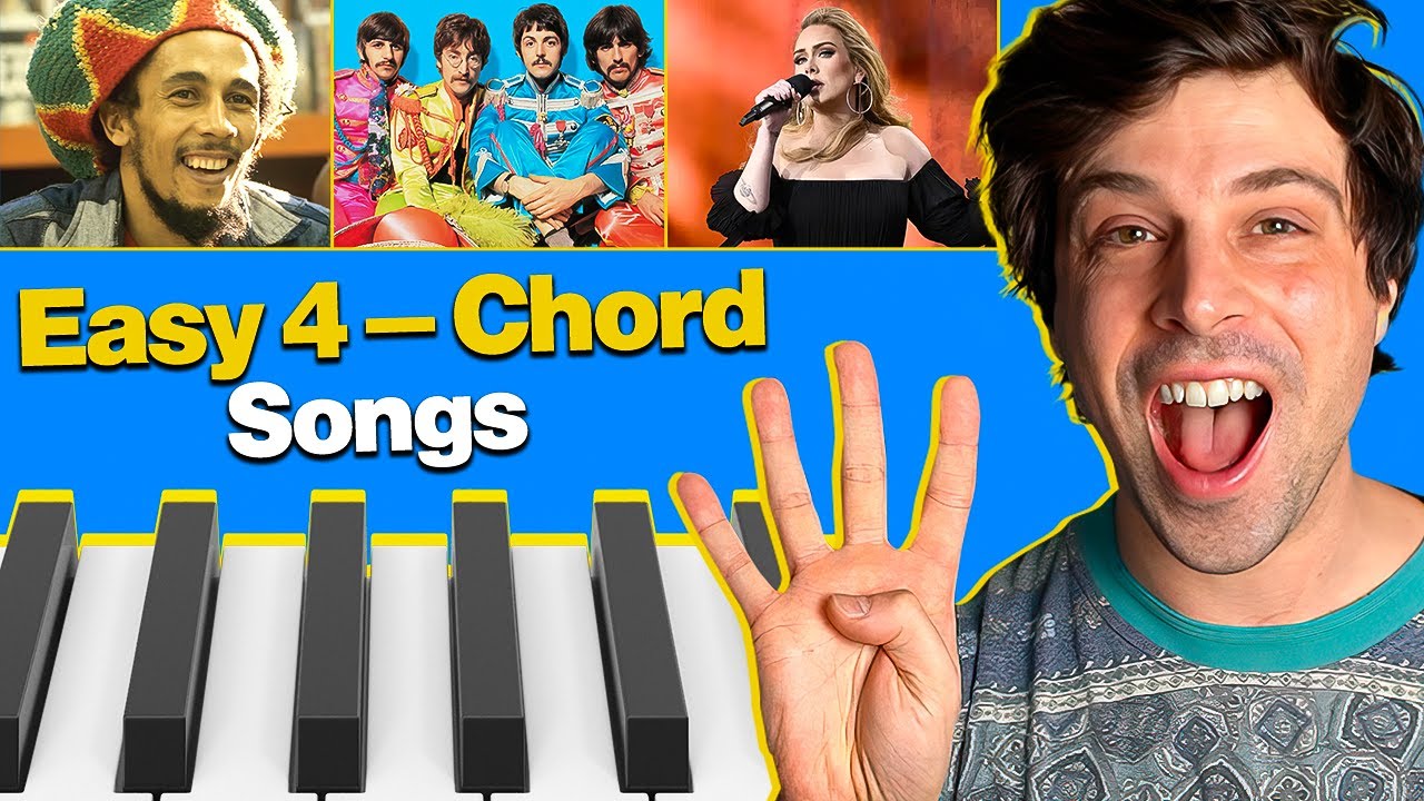 Master 5 Hit Songs Today With Just 4 Piano Chords Chords Chordify