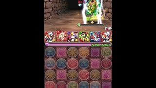 パズドラ 【 水曜ダンジョン - 神面の間 地獄級 】 - 光ホルスPT // 【 수요던전 - 신면의 간 지옥급 】 - 호루스PT