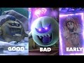 Luigi's Mansion 3 All Three Endings (Good,Bad,Early)