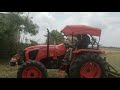 Kubota MU5502 4WD demo with cultivator