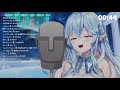 【雪花ラミィ asmr】讓觀眾陪自己睡覺又獻上心跳聲的菈米