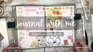 Journal With Me in my Hobonichi Techo a5 Notebook | Creative Daily Journaling