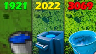 minecraft physics in 2022 vs 3069 compilation
