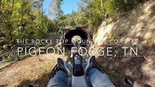 The Rocky Top Mountain Coaster Pigeon Forge, TN POV 4K