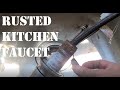 How-to DIY: Replacing an Old Rusted Kitchen Faucet