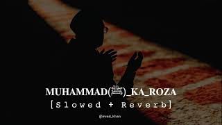 Muhammad Ka Roza Slowed Reverb Islamic Naat ❤️