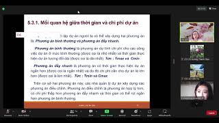 Chương 5. Dự toán dự án và quản lý chi phí dự án (part 2)