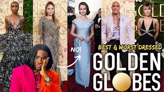 TOP BEST AND WORST DRESSED AT THE GOLDEN GLOBES AWARDS 2025! (Brutally Honest)