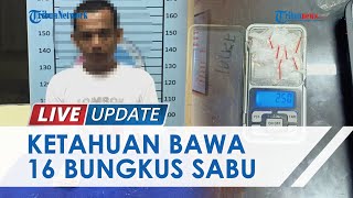 Pria Asal Babussalam Kedapatan Miliki Narkoba, Polisi Sita 16 Bungkus Sabu Seberat 2,5 Gram