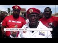 NUP supporters stage procession in Masaka awaiting Kyagulanyi's arrival