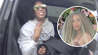 Kelly Rowland Kind of Shows Excitement for Pregnant Beyoncé | Splash News TV