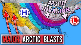 HUGE Pattern Flip! MAJOR Arctic Blasts in the East! Nor' Easters, Severe Weather - Direct Weather