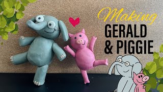 How to DIY clay Gerald and Piggie!