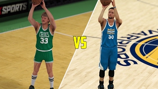 STEPH CURRY VS LARRY BIRD - WHO IS THE GREATEST THREE POINT SHOOTER (ROUND 1)