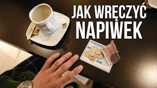 W jaki sposób wręczamy napiwek? Jak dać sygnał, że nie oczekujemy reszty?