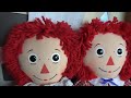 unboxing a vintage raggedy andy doll annabelle s brother