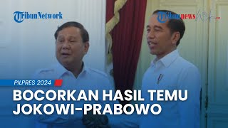 Gerindra BOCORKAN HASIL PERTEMUAN Presiden Jokowi dan Prabowo Bahas Program Kemenhan