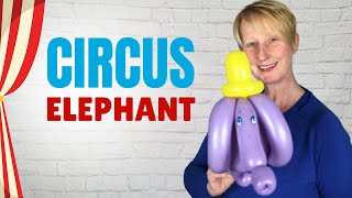 Elephant Balloon Animal Tutorial 🐘 How to Make a Balloon Elephant