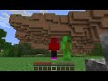 jj and mikey build a working train house in minecraft maizen