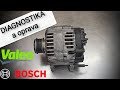 Alternator repair in home conditions BOSCH - VALEO