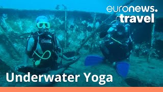 Underwater yoga: The new travel activity you’ve probably never heard of