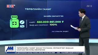 Төрөлхийн гажиг засах тусламж, үйлчилгээг ЭМД-ын сангаас 100 хувь хөнгөлнө.