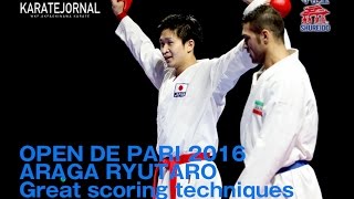 OPEN DE PARI 2016 ARAGA RYUTARO Great scoring techniques